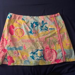 Lilly Pulitzer size 12 vintage skort